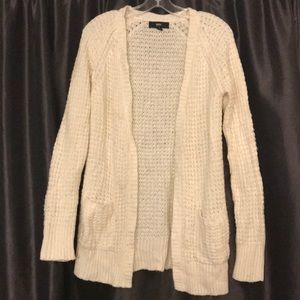 Cream Mossimo Cardigan